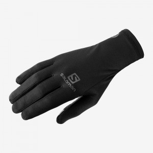 Men's Salomon Nso Pro Glove U Gloves Black | CVMA-34952