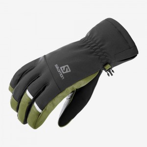 Men's Salomon Propeller Dry M Gloves Black | GLTY-69813
